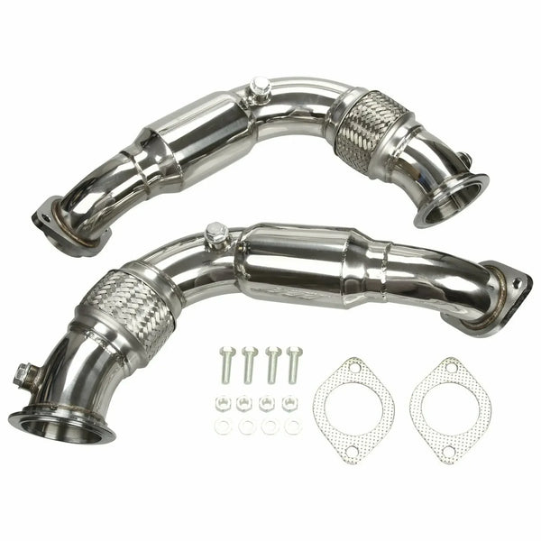Downpipe For BMW 08-14 X6/X5/5-/7-SERIES N63 B44 4.4 V8