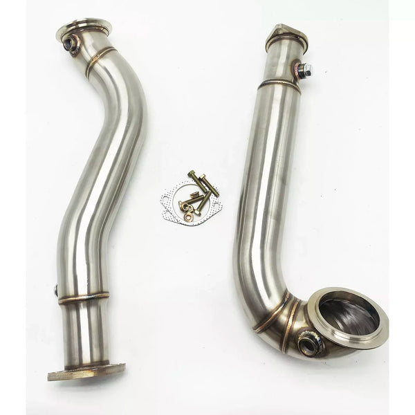 Downpipes for BMW 08-10 535i E60 N54 Twin Turbo 3.0L RWD & AWD （Not Fit 535i, Xdrive car)）